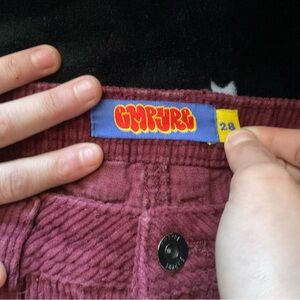 Corduroy Pants - Burgundy